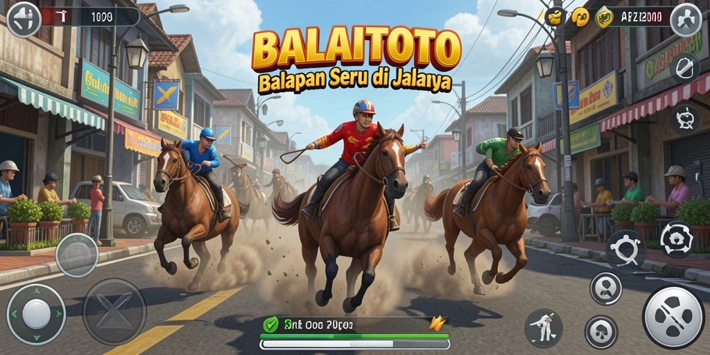 Tampilan gameplay BALAITOTO yang intens dan mendebarkan.