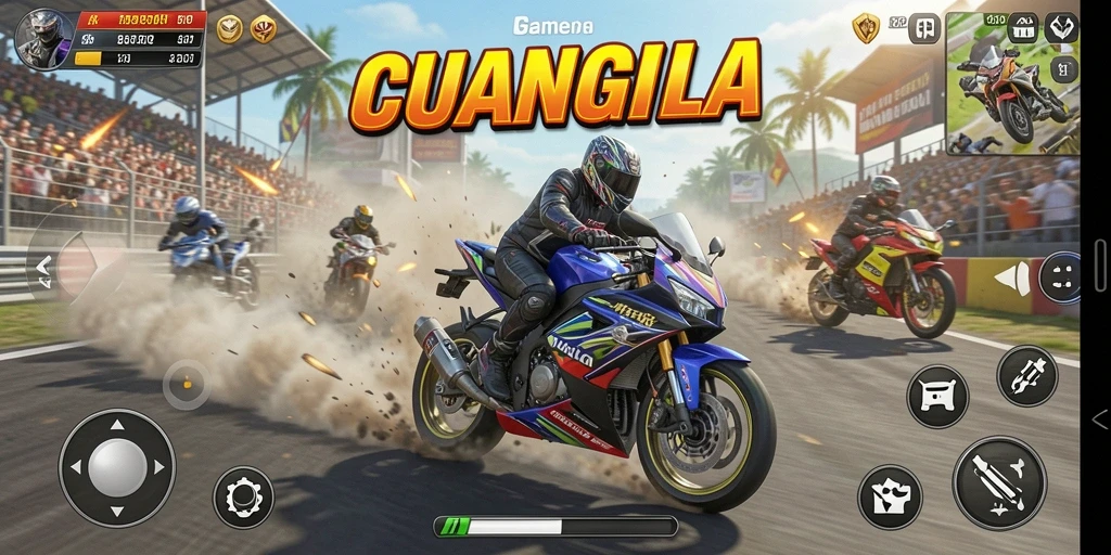 Tampilan utama gameplay CUANGILA yang menarik dan menantang.