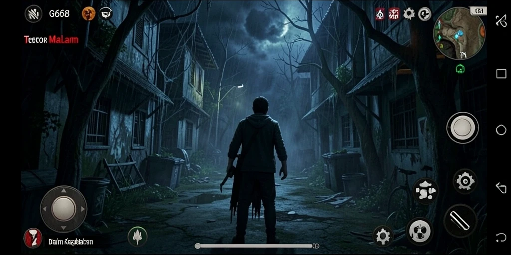 Tangkapan layar dari gameplay menegangkan G668 yang menghantui.