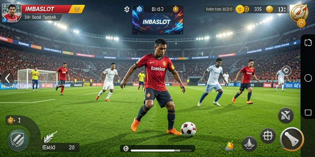 Tampilan gameplay IMBASLOT yang mendebarkan dan penuh aksi.