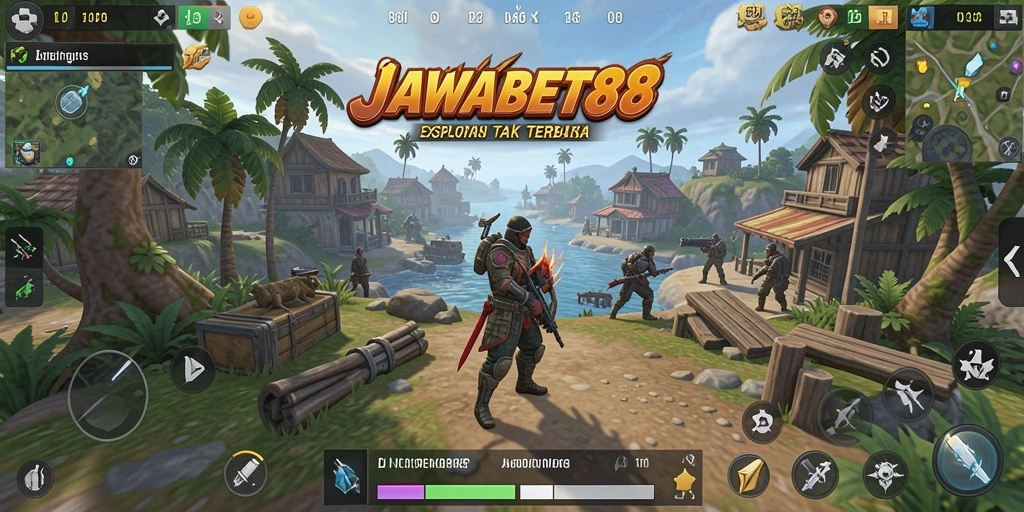 Tampilan gameplay JAWABET88 yang menakjubkan dalam dunia terbuka.