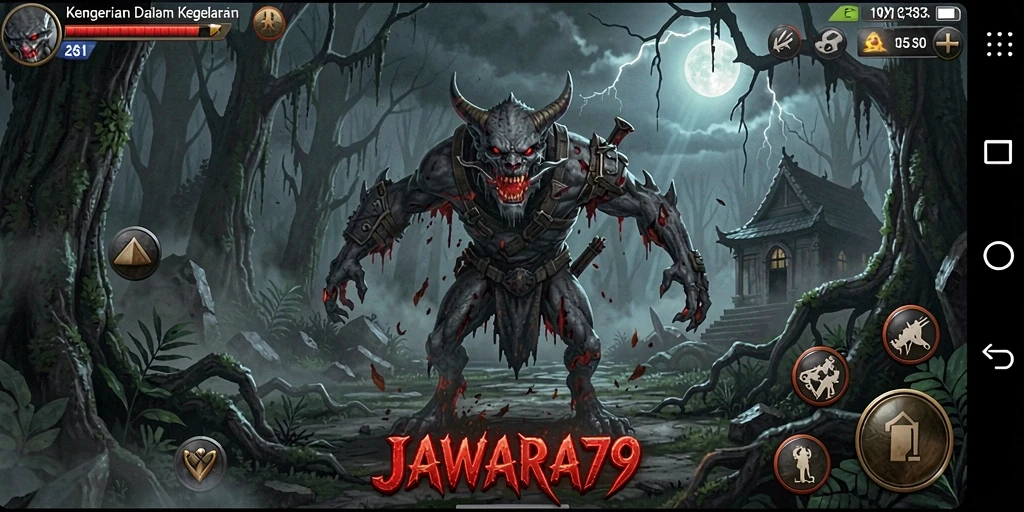 Gameplay menegangkan di dalam dunia kegelapan JAWARA79.