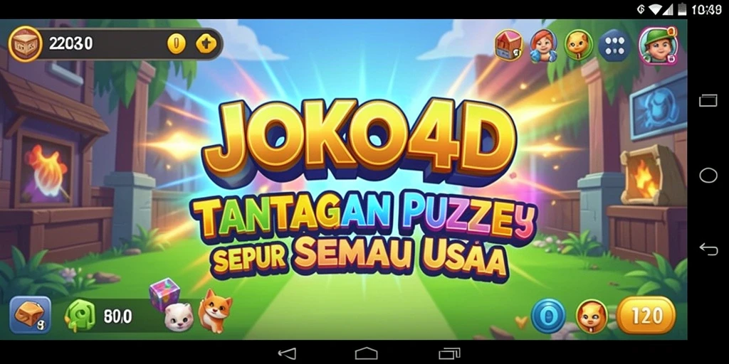 Screenshot JOKO4D menampilkan gameplay Puzzle yang menarik dan menantang.