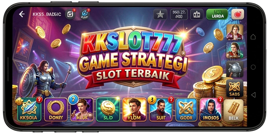 Gameplay menarik dan seru dari KKSLOT777 yang menampilkan slot strategis.