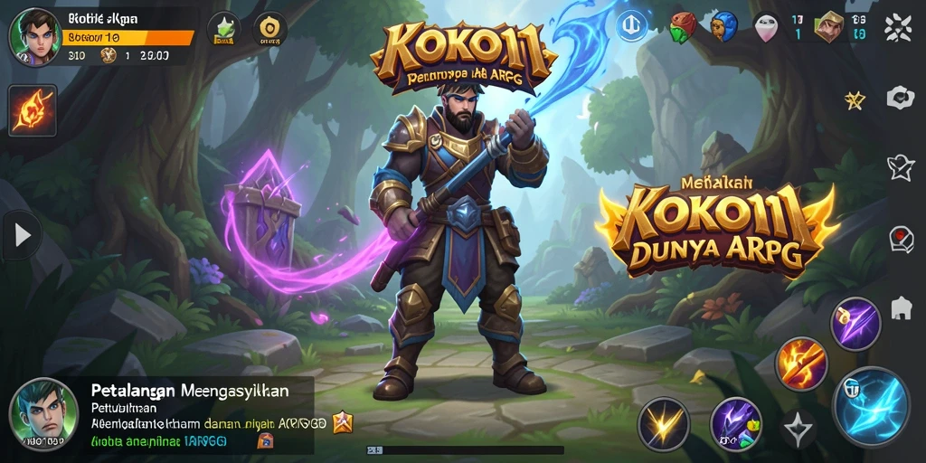 Gameplay seru KOKO11 dengan aksi bertempur yang mendebarkan.