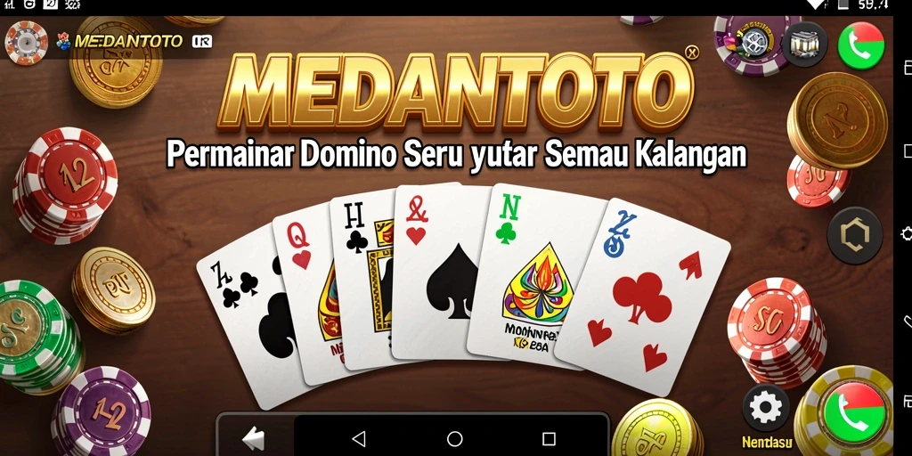 Tampilan gameplay seru di MEDANTOTO dengan pemain berinteraksi.