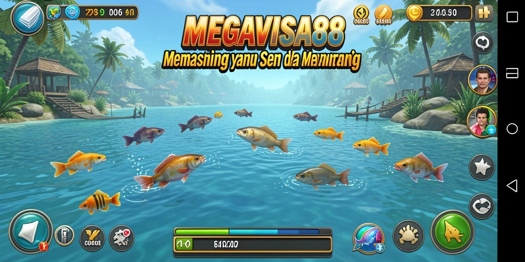 Tangkapan ikan besar dalam gameplay MEGAVISA88 yang mengesankan.