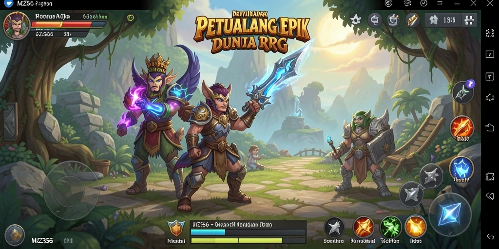 Gameplay seru dengan karakter unik dan dunia terbuka.