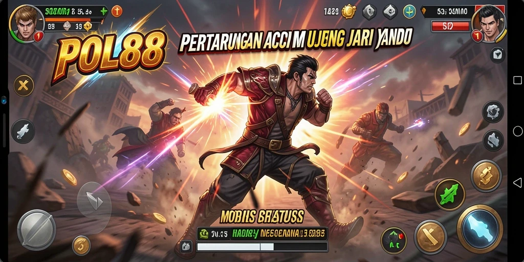 Screenshot gameplay <strong>POL88</strong> yang menunjukkan pertarungan seru dan mendebarkan.