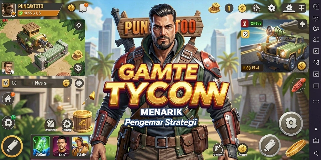 Gameplay menarik PUNCAKTOTO yang memungkinkan Anda mengelola bisnis.
