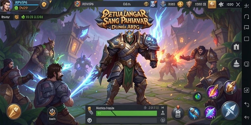 Tampilan aksi mendebarkan dalam gameplay RPVIP6 yang penuh tantangan.