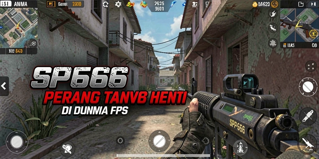 Tampilan gameplay SP666 yang intens dan menegangkan.