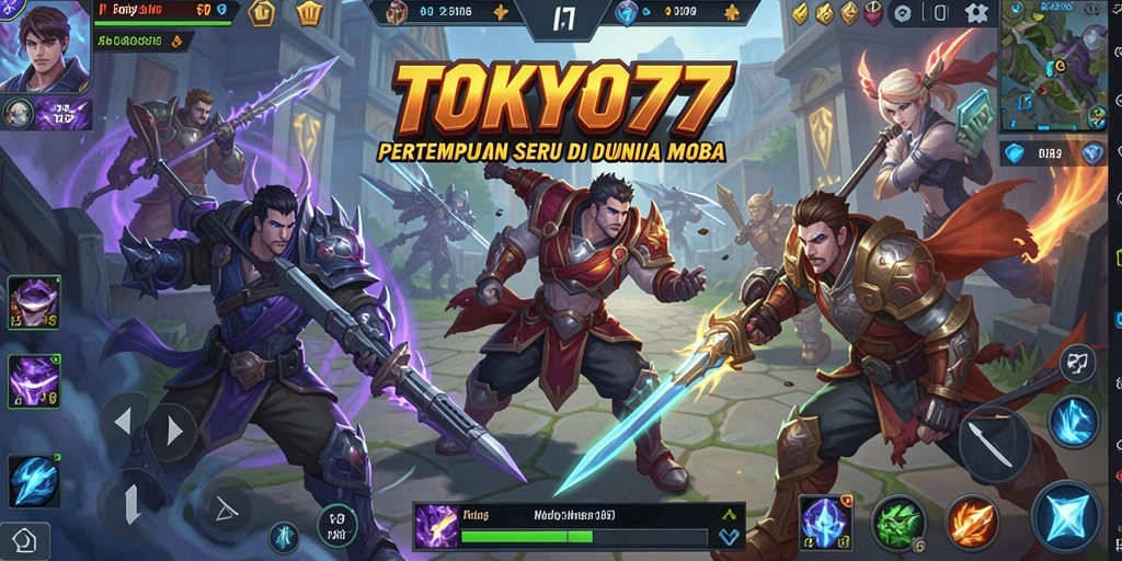 Gameplay seru dan strategi mendalam di TOKYO77.